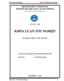 Đồ án tốt nghiệp ngành Kỹ thuật môi trường: Đánh giá hiện trạng và đề xuất giải pháp nâng cao hiệu quả quản lý chất thải rắn tại huyện Vĩnh Bảo - Hải Phòng