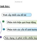 XÂY DỰNG CHIẾN LƯỢC KINH DOANH CHO CÔNG TY CỔ PHẦN SỮA VIỆT NAM TRONG NĂM 2009-2014