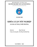 Đồ án tốt nghiệp ngành Kỹ thuật môi trường: Hiện trạng môi trường nước sông Chanh Dương đoạn chảy qua huyện Vĩnh Bảo – Hải Phòng