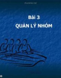 Báo cáo: Quản lý nhóm