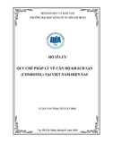 Luận văn Thạc sĩ Luật học: Quy chế pháp lý về căn hộ khách sạn (Condotel) tại Việt Nam hiện nay