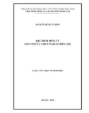 Luận văn Thạc sĩ Sinh học: Đặc điểm phân tử gen VP2 của virut Parvo trên lợn