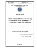 Luận văn Thạc sĩ Sinh học: Nghiên cứu đặc điểm phân tử gen Meq của virus gây bệnh Marek trên gà tại một số tỉnh Miền Bắc Việt Nam