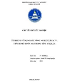 Chuyên đề tốt nghiệp: Tình hình sử dụng đất nông nghiệp xã Ea Tu, thành phố Buôn Ma Thuột, tỉnh Đắk Lắk