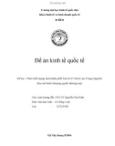 Đề tài: Phát triển mạng lưới phân phối bán lẻ G7 Mart của Trung Nguyên theo mô hình nhượng quyền thương mại