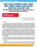 Ứng dụng phương pháp chập mặt phẳng dựng hình chiếu trục đo của vật thể