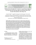 Đánh giá mức độ phân bố và tích lũy của polybrom diphenyl ete trong trầm tích tại làng nghề tái chế nhựa Minh Khai, thị trấn Như Quỳnh, tỉnh Hưng Yên