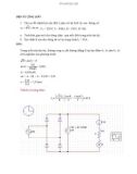 Bài tập Điện tử công suất