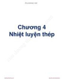 Bài giảng Vật liệu học: Chương 4 – Nhiệt luyện thép