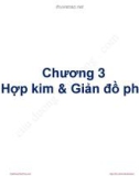 Bài giảng Vật liệu học: Chương 3 – Hợp kim và giản đồ pha