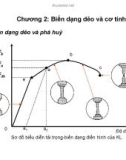 Bài giảng Vật liệu kim loại: Chương 2 - Biến dạng dẻo và cơ tính