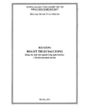 Bài giảng hóa kỹ thuật đại cương