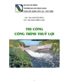 Thi công công trình thuỷ lợi