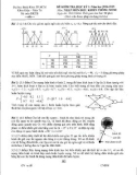 Đề kiểm tra học kỳ I môn Nhập môn điều khiển thông minh