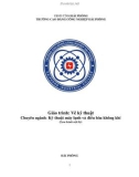 Giáo trình Vẽ kỹ thuật (Ngành: Kỹ thuật máy lạnh và điều hòa không khí) - CĐ Công nghiệp Hải Phòng