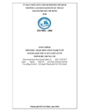 Giáo trình Nhập môn Công nghệ ô tô (Ngành: Bảo trì và sửa chữa ô tô) - CĐ Kinh tế Kỹ thuật TP.HCM