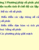 Giáo trình kỹ thuật mạch điện- Chương 3: Phương pháp số phức phân tích mạch điện tuyến tính ở chế độ xác lập điều hòa