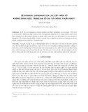 Về infimum, supremum của các cặp phần tử không sánh được trong đại số gia tử không thuần nhất.