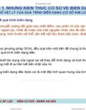 Bài giảng Công nghệ gia công áp lực - Chương 1: Những kiến thức cơ sở về biến dạng dẻo