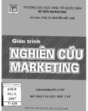 Giáo trình Nghiên cứu marketing: Phần 1