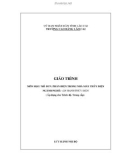 Giáo trình Phần điện trong nhà máy thủy điện (Nghề: Vận hành thủy điện) - Trường Cao Đẳng Lào Cai