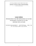 Giáo trình Thay đổi thiết bị công tác cần trục (Nghề: Vận hành cần, cầu trục) - CĐ Cơ Giới Ninh Bình