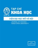 Tạp chí Khoa học - Viện Đại học Mở Hà Nội: Số 64/2020