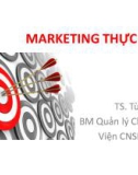 Bài giảng Marketing thực phẩm: Chương 2 - TS. Từ Việt Phú