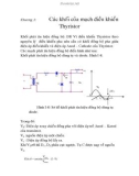 ứng dụng của điện tử công suất trong điều chỉnh tốc độ động cơ, chương 3