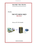 Bài giảng Truyền động điện DC & AC - ThS.Trần Công Bình