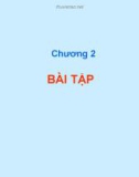 Bài giảng Truyền động điện - Chương 2: Bài tập