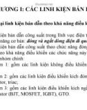 Bài giảng Điện tử công suất - ThS. Lê Ngọc Tâm