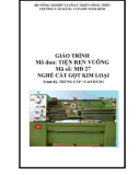 Giáo trình Tiện ren vuông (Nghề: Cắt gọt kim loại - CĐ/TC) - Trường Cao đẳng Cơ giới Ninh Bình (2021)