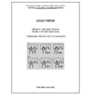 Giáo trình Tiện ren thang (Nghề: Cắt gọt kim loại - CĐ/TC) - Trường Cao đẳng Cơ giới Ninh Bình (2021)