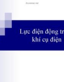 Bài giảng Khí cụ điện: Chương 5 - Lực điện động trong khí cụ điện