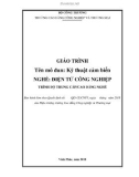 Giáo trình Kỹ thuật cảm biến (Nghề: Điện tử công nghiệp) - CĐ Công nghiệp và Thương mại