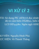 Bài giảng Vi xử lý 2