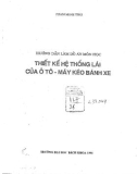 Hướng dẫn làm đồ án môn học Thiết kế hệ thống lái của ô tô - máy kéo bánh xe