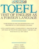 TOEFL test of English as a foreign language: Part 1