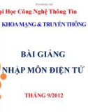 Bài giảng Nhập môn điện tử - Chương 5: Trộn tần