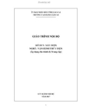 Giáo trình Máy điện (Nghề: Vận hành thuỷ điện) - Trường CĐ Cộng đồng Lào Cai