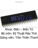 Bài giảng môn học vi xử lý - Trần Thiên Thanh