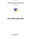 Giáo trình Mạng điện - Phần 1