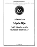 Giáo trình Mạch điện (Nghề: Điện công nghiệp - Trung cấp) - Trường TCN Kỹ thuật công nghệ Hùng Vương