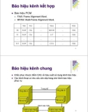 Bài giảng : Kỹ thuật điện thoại - Báo hiệu trong điện thoại part 2