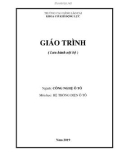 Giáo trình Hệ thống điện ô tô (Nghề: Công nghệ ô tô) - Trường CĐ Cộng đồng Lào Cai