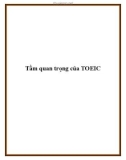 Tầm quan trọng của TOEIC