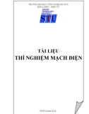 Tài liệu Thí nghiệm mạch điện - Trường ĐH Công nghệ Sài Gòn