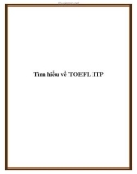 Tìm hiểu về TOEFL ITP