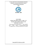 Giáo trình Hệ thống phanh - treo - lái (Nghề: Công nghệ ô tô) - CĐ Kinh tế Kỹ thuật TP.HCM